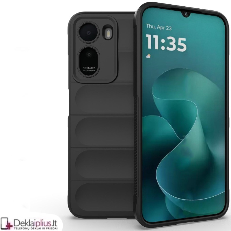 Magic Shield guminis dėklas - juodas (Xiaomi Redmi A7 Pro) Magic Shield guminis dėklas - juodas (Xiaomi Redmi A7 Pro)